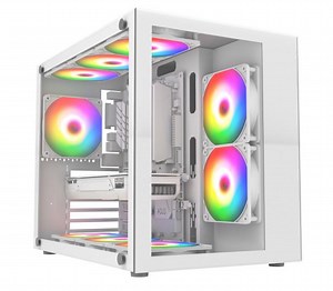 [Hot Item] New Hot MID-Tower ATX Gaming Computer Case with USB3.0, Panoramic Tempered Glass Design Computer Accessories and Parts