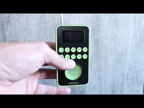 HexBox - Spirit Box / Ghost Box Radio - Reverb, Bluetooth, Ghost Hunting Equipment, Paranormal, ITC
