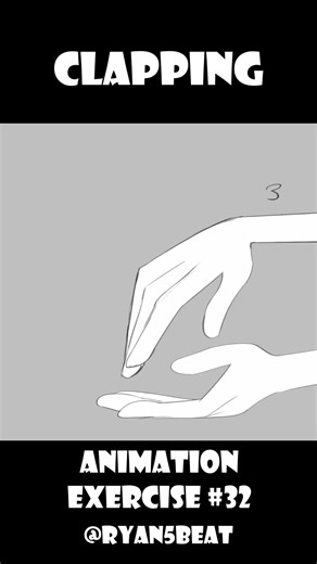 Animation Exercise 32 Clapping #2danimation #animation #art #animator #animatedshorts