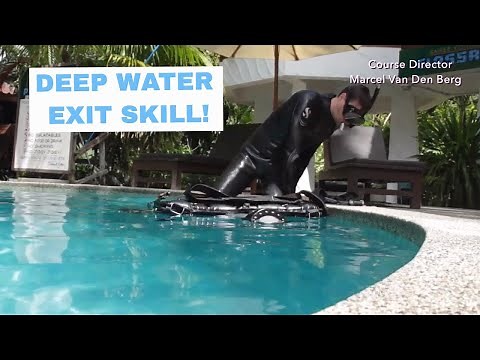 Deep Water Exit Skill - PADI Open Water Diver Course • Scuba Diving Tips