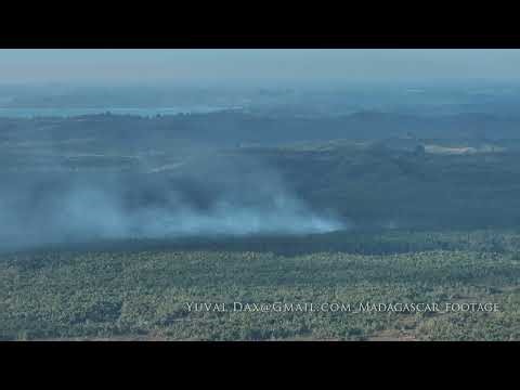 Slash and burn Cultivation / Aerial Madagascar 2024
