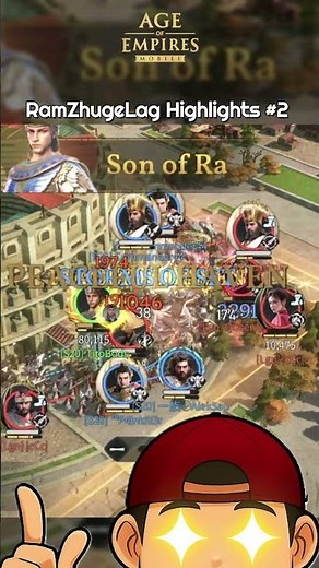 Ramesses, Zhuge Liang, Lagertha Highlights No. 2 | Age of Empires Mobile #aoemobile