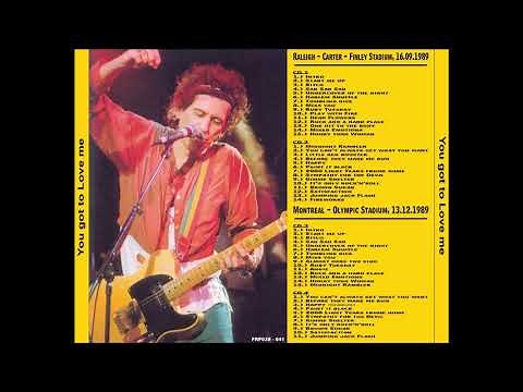 The Rolling Stones Live Full Concert Carter-Finley Stadium, Raleigh, 16 September 1989