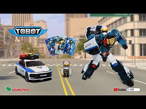 Tobot C, the police officer who protects the big city! [TOBOT C TVC]