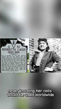 Henrietta Lacks: The Woman Who Changed Medicine Forever.