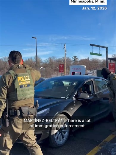 More than 2,000 federal immigration agents are in Minnesota, and that number is expected to increase. We’ve witnessed multiple instances where immigration agents drove around Minneapolis — and in parking lots of big box stores — and randomly questioned people about their immigration status. #NPR
