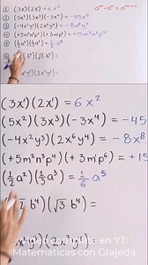 22K views · 747 reactions | Multiplicación de monomios con raíces #matematicas #monomios #algebra | Profe Jesús Grajeda Rosas | Facebook