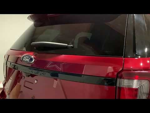 2016 Ford Explorer rear window wiper replacement.