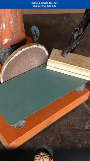 make a simple tool for sharpening drill bits