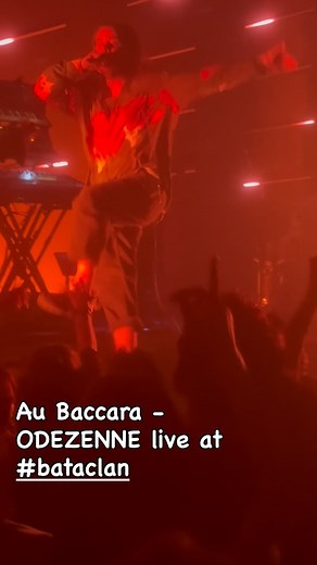 ❤️ODEZENNE live at #lebataclan ❤️ #livemusic #paris #concert #music #frenchmusic #odezenne #aubaccara | Francky Lheuillier