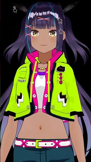 VRoid - AvatarSample B Show Belly button Outie #bellybutton #navel #vroid