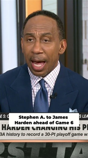 Stephen A. says all eyes are on James Harden ahead of Game 6