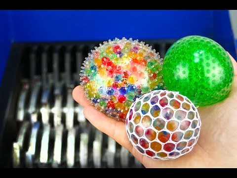 SHREDDING ORBEEZ ANTISTRESS BALLS!