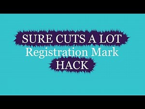 PEN DRAWING Registration Lines and Origin points in SCAL