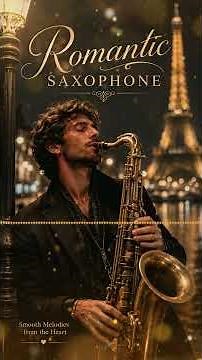 Romantic Saxophone in Paris 🎷❤️ | Smooth Jazz #saxophone #romanticmusic #smoothjazzmusic