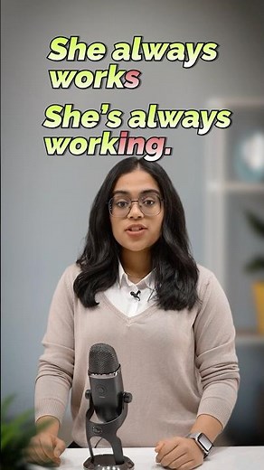 STOP Mixing Up Works & Working! Simple Present vs Continuous Tense | English Grammar Practice