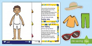 Sun Safety Roll and Dress Up Clothing Pack