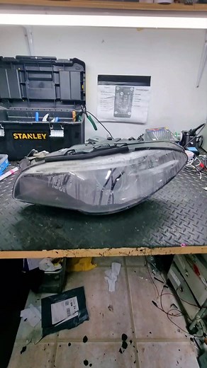 BMW F10 Headlight Reseal and TMS Module change. #bmw #summer #london #carsoftiktok #headlights #smallbusiness #custom #fyp #repair #f10 #fypシ #businessowner #cartok #rain