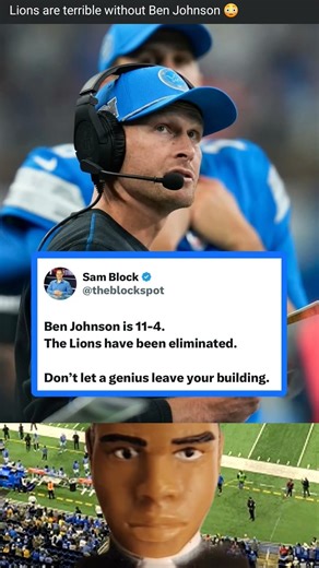 The #Lions Are TERRIBLE without Ben Johnson 😳 #nfl