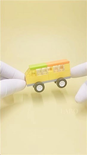 Super Easy LEGO Bus Build – So Satisfying! 🎬 #shorts #lego