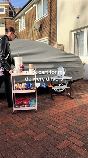 Snack Cart Restock for Delivery Drivers ASMR