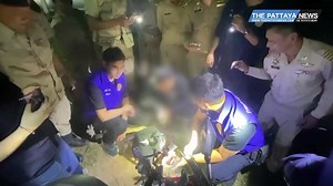 Drug checkpoint nails drug dealer and three users in Sri Racha. | The Pattaya News