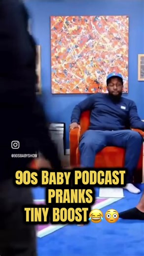 Hilarious 90s Baby Podcast Prank on Tiny Boost