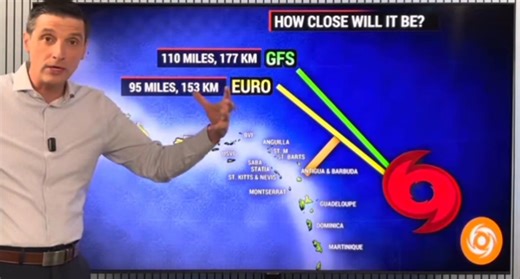St. Kitts & Nevis is now under a tropical storm watch but #MrWeatherman says the current heavy rains and thunderstorms we are experiencing are not from Tropical Storm Jerry but rather a tropical wave in the area. However, he warns that we should be in action mode as TS Jerry is expected to pass uncomfortably close to the islands. | What's Happening, St Kitts-Nevis