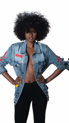 Cooyah on Instagram: "Rasta Denim Jackets 🦁 Hand-printed at Cooyah Studio. Model: @migdaniabanhangordon Photographer: @roamingphotostudio Available worldwide at cooyah.com #cooyah #denimjacket"