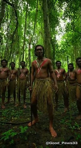 0.1% ESCAPE: The Tribe wanted us for Dinner! Save the Dog!🦴😱#animalstories #humanity #wildliferescue