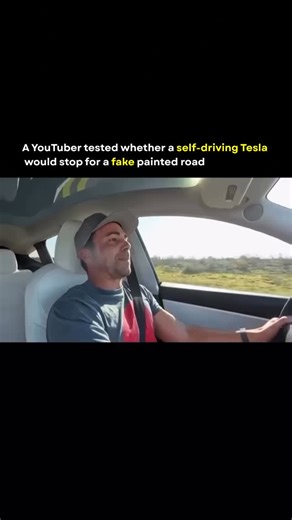 Wealth | Motivation | Business on Instagram: "Can a painted wall illusion fool Tesla’s self-driving system? Mark Rober put Tesla’s Full Self-Driving (FSD) system to the ultimate test! This video dives deep into how camera-based self-driving cars perceive the world, especially when faced with visual trickery. The experiment includes a series of challenges, from detecting child mannequins in various conditions (fog, rain, blinding lights) to the highly anticipated painted wall illusion. Rober cont