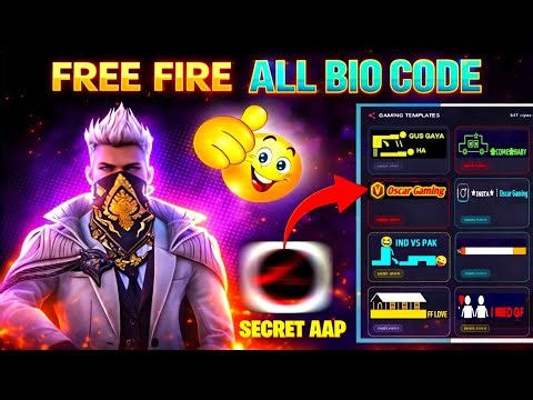 Free Fire Unlimited Bio Codes 2026 | All Stylish Bio Codes (Copy Paste)