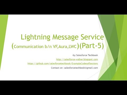 Lightning Message Service-5 (Communication b/n VF,Aura and LWC)