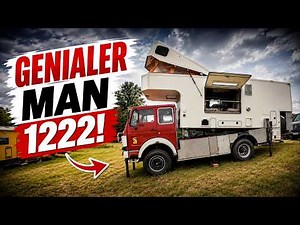 7 Years of Custom Camper Build: This MAN Expedition Vehicle Simply Lifts Its Cabin Hydraulically