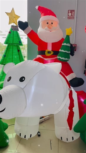 ¡La magia de la Navidad llegó en grande! 🎄 🎈 Decorá tu casa con nuestros inflables navideños y sorprendé a todos. #inflablesnavideños #inflables #navidad2025 #InmecroPlus #decoracion | Inmecro Plus