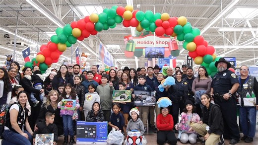 Recapping the annual Pharr PD Shop with a Cop! Every year local students get the opportunity to fulfil their Holiday wishes accompanied by Pharr first responders. Take a look at how this yearly event is put together! | Pharr Police Department