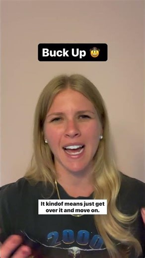 buck up #LearnEnglishWithTruVee #FluentEnglish #AmericanAccent #EnglishTips