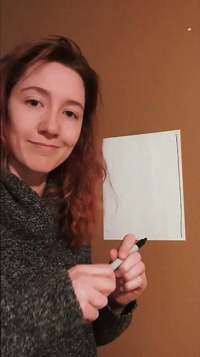 How to draw a square with 3 lines #math #puzzle