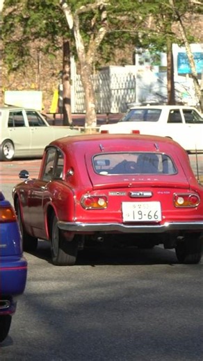ホンダS800クーぺ入場シーン #旧車 #奥多摩ダイサン #東京旧車会 #jdm