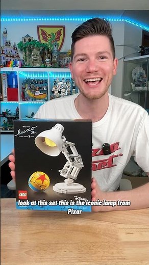 LEGO reveals Pixar Lamp Luxo Jr. set!!
