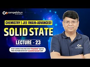 23 Magnetic Properties Of Solids | Solid State | IIT Advanced | JEE Main | Chemistry Class 12