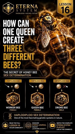 How Can One Queen Create Three Different Bees? | Lesson 16
