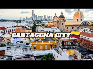 Cartagena, Colombia 4K Drone Tour | Stunning Caribbean City Aerial Footage