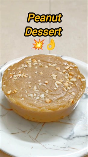 Viral🔥Peanut Dessert 🍪👌🤤Easy and simple dessert🌟🔥 Ultimate taste edition💥🔥Must try..