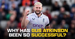 5 Tests 🏴󠁧󠁢󠁥󠁮󠁧󠁿 33 wickets @ 18.06 ⚡️ 3 five-wicket hauls 🔥 Why has Gus Atkinson made such a successful start to life as a Test cricketer? And what does he have in common with Courtney Walsh's bowling style? 🤔 #CricketVideos #EnglandCricket #GusAtkinson #TestCricket #CourtneyWalsh | Wisden Cricket