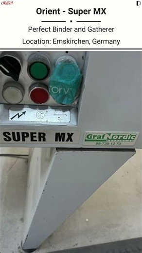 📚 Machine for Sale – Orient Super MX Perfect Binder ‪@Machinedalal‬