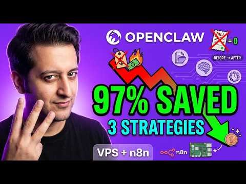 How I Cut My OpenClaw Costs by 97% — 3 Strategies That Actually Work