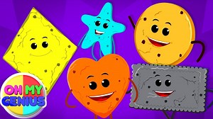 Shapes Song, Nursery Rhymes and Songs For Kids