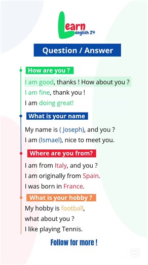 Learn Basic English Conversation Skills