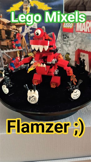 🧩 Lego Mixels - Flamzer - czerwony smok ;)